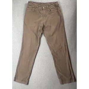 Duluth Trading Pants Mens 32X34 Standard Fit Straight Leg Corduroy Stretch Brown